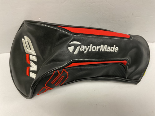 Vist Large View of Product Image Which is Used Taylormade M6 DRIVER HEADCOVER Black And Red