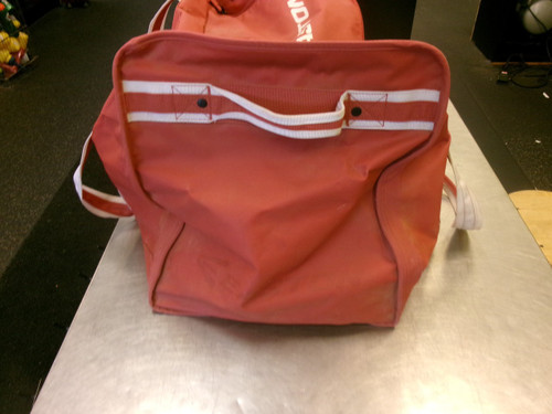 Vist Large View of Product Image Which is Used Easton PRO BAG Sr Hockey Carry Red