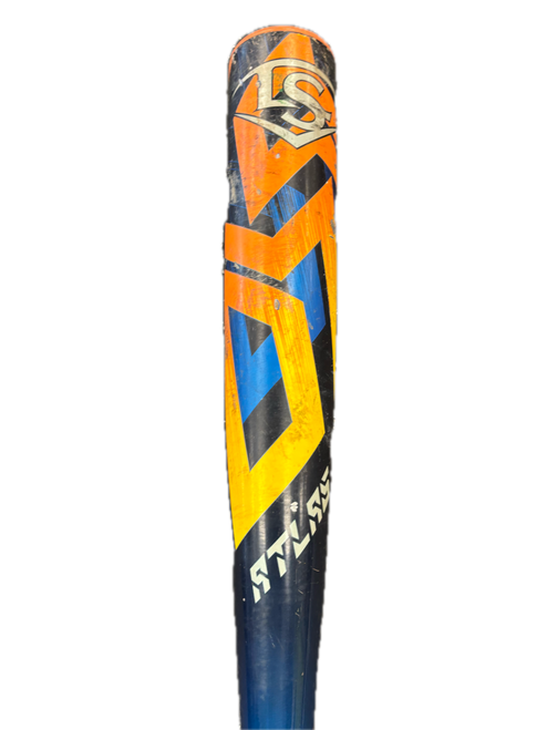 Vist Large View of Product Image Which is Used Louisville Slugger ATLAS 2024 BB/SB High School -3 Bat Black And Red 33"