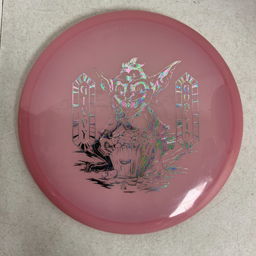 Vist Large View of Product Image Which is Used Mint GUAVA Disc Golf Mid Range Pink 179g