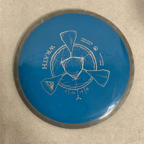 Vist Large View of Product Image Which is Used Axiom NEUTRON WRATH Disc Golf Driver Royal Blue 165g