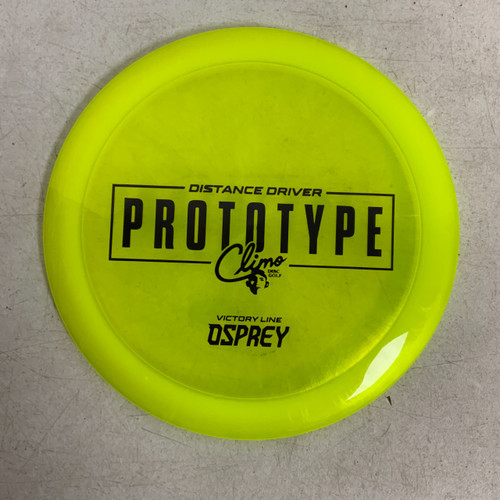 Vist Large View of Product Image Which is Used CLIMO PROTOTYPE OSPREY Disc Golf Driver Yellow 173g