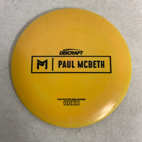Vist Large View of Product Image Which is Used Discraft ESP MALITA Disc Golf Mid Range Orange 174g