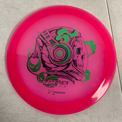 Vist Large View of Product Image Which is Used Prodigy Disc FEEDBACK Disc Golf Driver Pink 175g