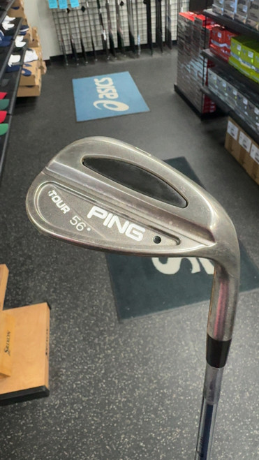 Vist Large View of Product Image Which is Used Ping TOUR 56 Golf Wedge Mens RH 56 Degree