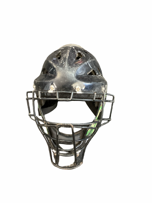 Vist Large View of Product Image Which is Used Pro 9 CHYTH-P Catchers Helmet w/Mask Black SM