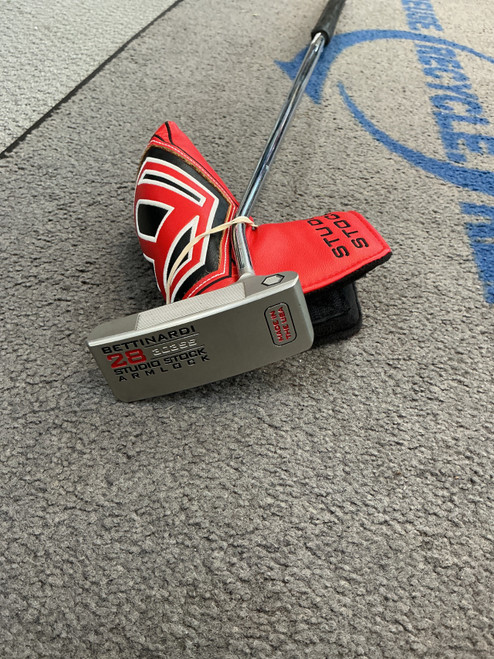 Vist Large View of Product Image Which is Used Bettinardi 303SS STUDIO STOCK ARMLOCK Mens Putter RH