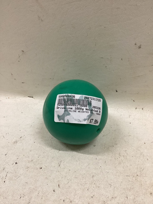 Vist Large View of Product Image Which is Used DRIVELINE WEIGHTED BALL 1000G BB/SB Training Aid