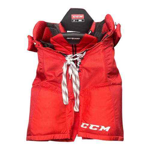 Vist Large View of Product Image Which is Used CCM JETSPEED FT390 Junior Pant Red SM