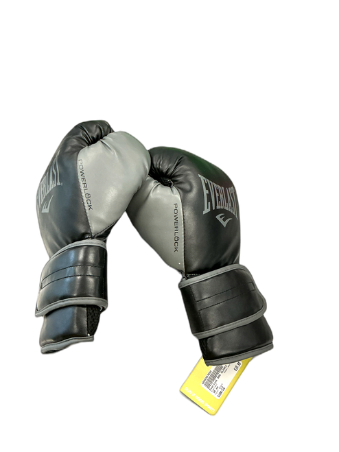 Vist Large View of Product Image Which is Used Everlast BAG GLOVES Boxing Gloves Black LG