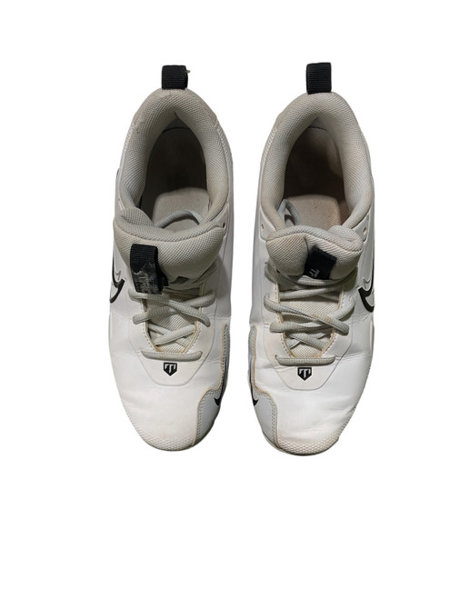 Vist Large View of Product Image Which is Used Nike TROUT BB/SB Cleats White Junior 05