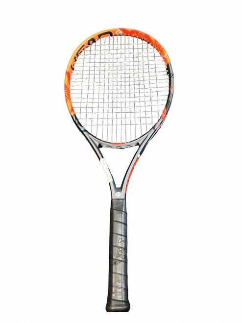 Vist Large View of Product Image Which is Used Head RADICAL S Adult Tennis Racquet Orange 4 1/4"