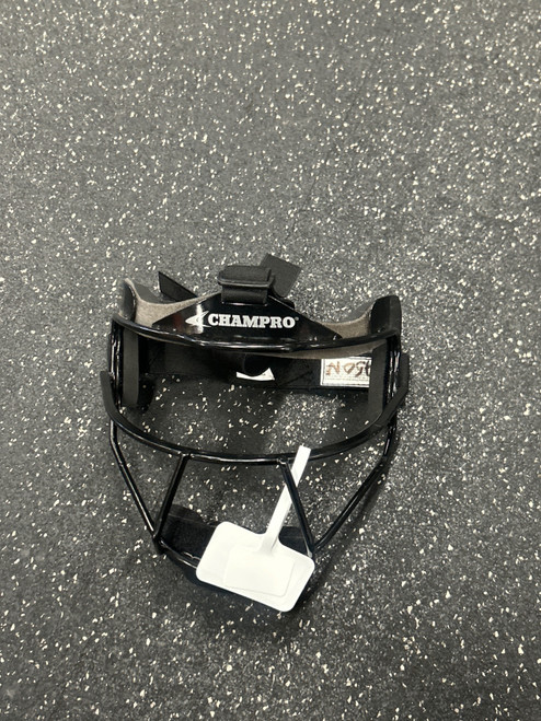 Vist Large View of Product Image Which is Used Champro CM01Y BB/SB Fielders Mask Black S/M
