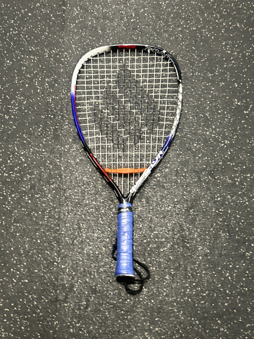Vist Large View of Product Image Which is Used Ektelon LONGBODY Adult Racquetball Racquet Navy Blue Unknown