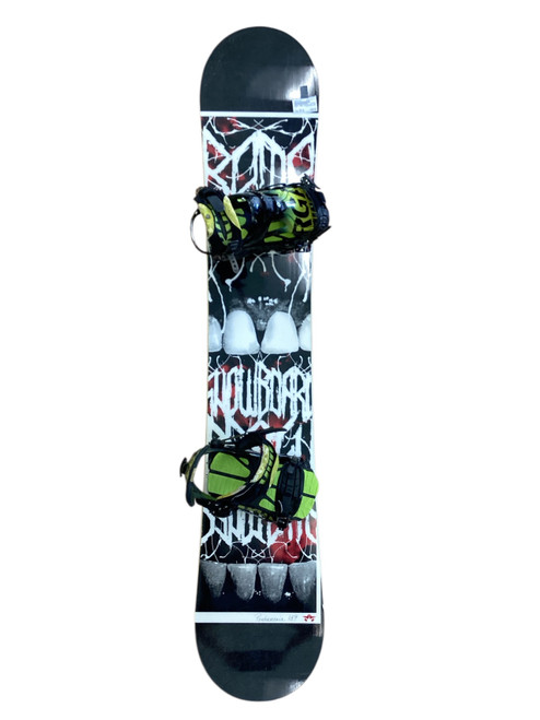 Vist Large View of Product Image Which is Used Rome POSTERMANIA Mens Board/Bindings Black 159 cm