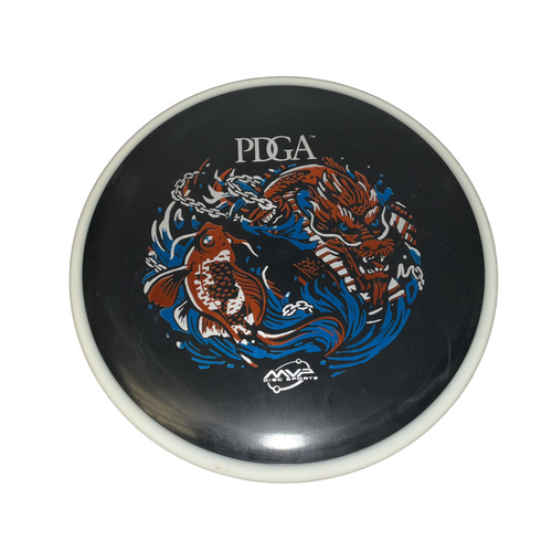 Vist Large View of Product Image Which is Used MVP PDGA Disc Golf Driver Black 173g