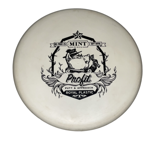 Vist Large View of Product Image Which is Used Mint ROYAL PROFIT Disc Golf Putter White 174g