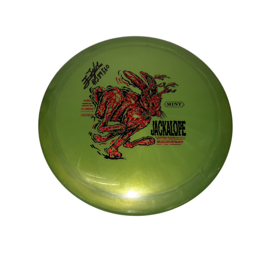 Vist Large View of Product Image Which is Used Mint SUPBLIME JACKALOPE Disc Golf Driver Kelly green 175g