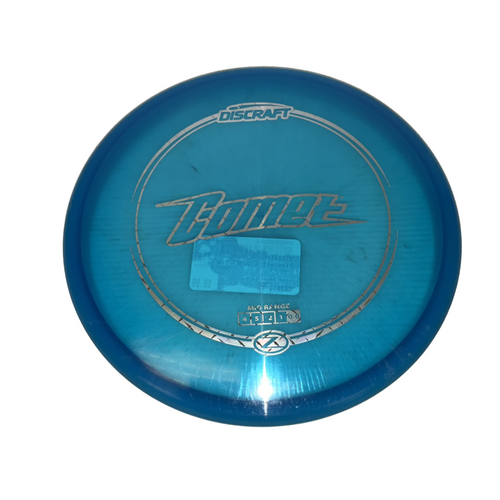 Vist Large View of Product Image Which is Used Discraft Z COMET Disc Golf Mid Range Royal Blue 179g