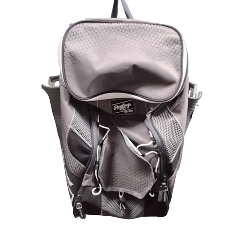 Vist Large View of Product Image Which is Used Rawlings MARK OF A PRO BB/SB Player Backpack Brown