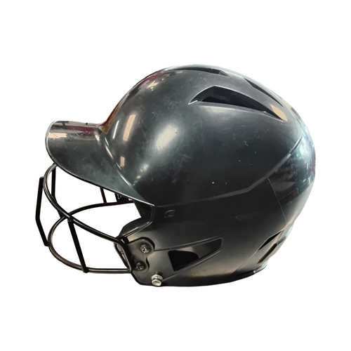 Vist Large View of Product Image Which is Used Champro HXS-1 Batting Helmet w/Mask Black LG