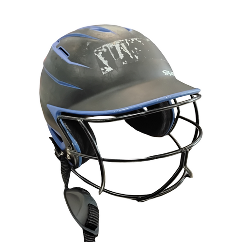 Vist Large View of Product Image Which is Used BoomBah BBH2SP-JR Batting Helmet w/Mask Black SM