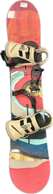 Vist Large View of Product Image Which is Used Burton CUSTOM Mens Board/Bindings Red 152 cm