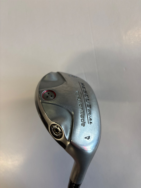 Vist Large View of Product Image Which is Used Taylormade RESCUE DUAL Mens Hybrid Club RH 4 Hybrid