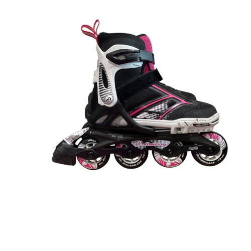 Vist Large View of Product Image Which is Used Rollerblade SPITFIRE ADJ 2-5 Junior Rec Fitness Skates Pink Adjustable