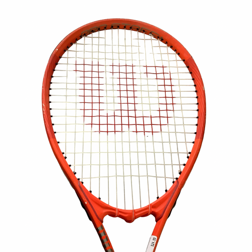 Vist Large View of Product Image Which is Used Wilson PRO STAFF PRECISION XL Adult Tennis Racquet Red 4 3/8"