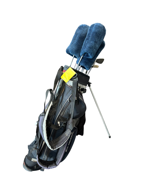Vist Large View of Product Image Which is Used PRECISION 969 Mens Golf Package Set Right Hand Black 13 Piece