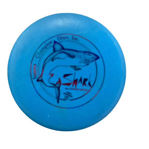 Vist Large View of Product Image Which is Used Innova SHARK Disc Golf Mid Range Royal Blue