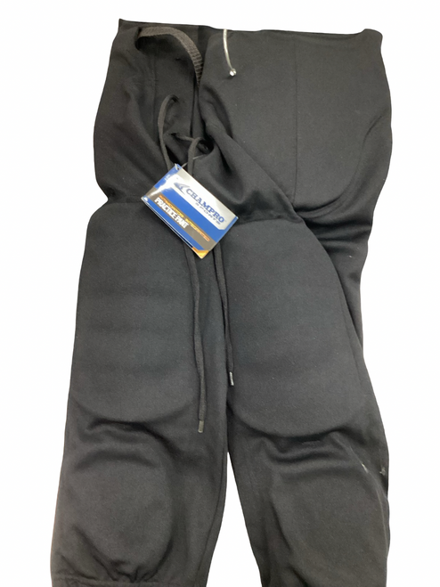 Vist Large View of Product Image Which is Used Champro Adult FB Integrated Pants Black SM