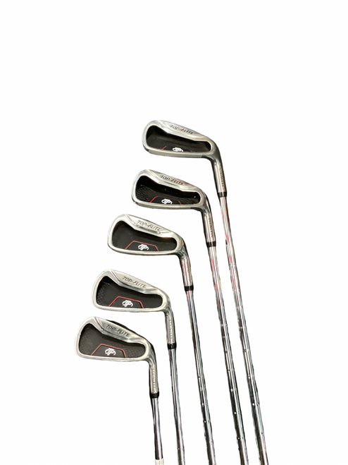 Vist Large View of Product Image Which is Used Top Flite STAINLESS Mens Iron Set RH 6I-PW