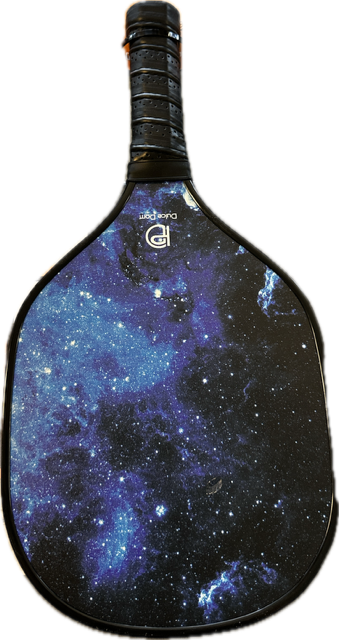 Vist Large View of Product Image Which is Used DULCE DOM Pickleball Racquet Navy Blue