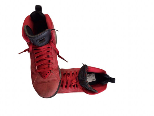 Vist Large View of Product Image Which is Used Jordan Basketball Shoes M Red Senior 6.5