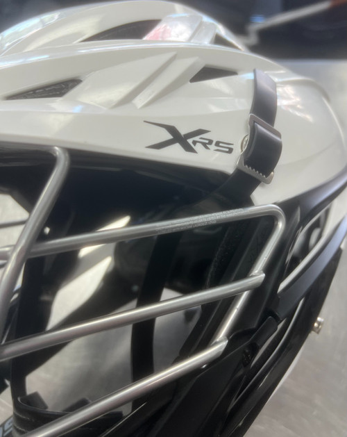Vist Large View of Product Image Which is  Cascade XRS PRO Lacrosse Helmet White One Size