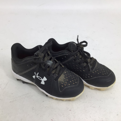 Vist Large View of Product Image Which is Used Under Armour LEADOFF YTH 11 BB/SB CLEATS BB/SB Cleats Black Youth 11.0