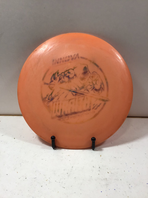 Vist Large View of Product Image Which is Used Innova STAR WRAITH Disc Golf Driver Orange 172g