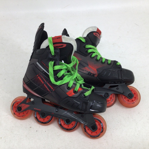 Vist Large View of Product Image Which is Used Tour Skate CODE GX JR 4.0 ROLLER HOCKEY SKATE Roller Hockey Skates Black Junior 04