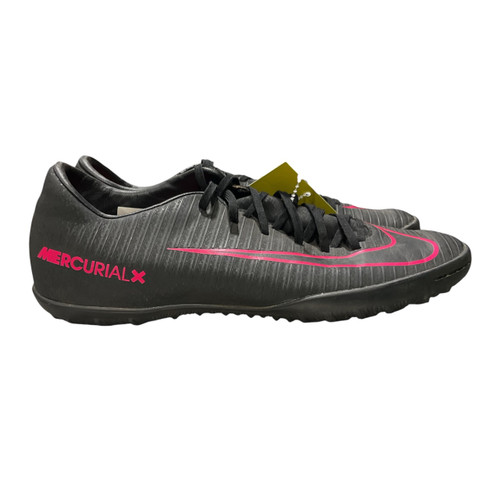 Vist Large View of Product Image Which is Used Nike Soccer Indoor Shoes Black Senior 7