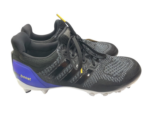 Vist Large View of Product Image Which is Used Adidas Adult FB Cleats Black Senior 10.5