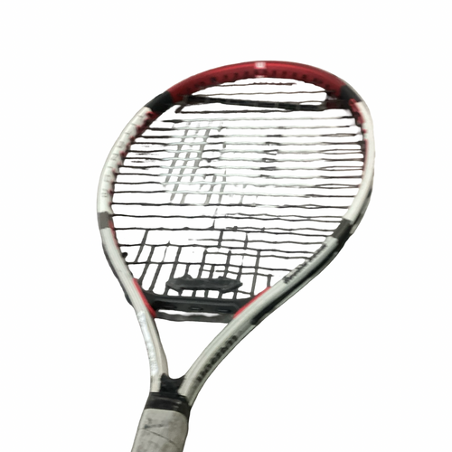 Vist Large View of Product Image Which is Used Wilson MAX ATTACK Adult Tennis Racquet Grey 4 1/4"