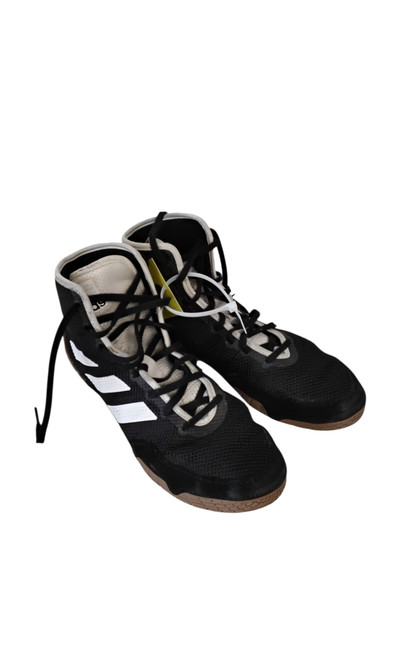 Vist Large View of Product Image Which is Used Adidas Wrestling Shoes Black Senior 9