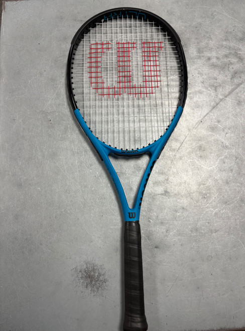 Vist Large View of Product Image Which is Used Wilson ULTRA Adult Tennis Racquet Cobalt 3 3/8"