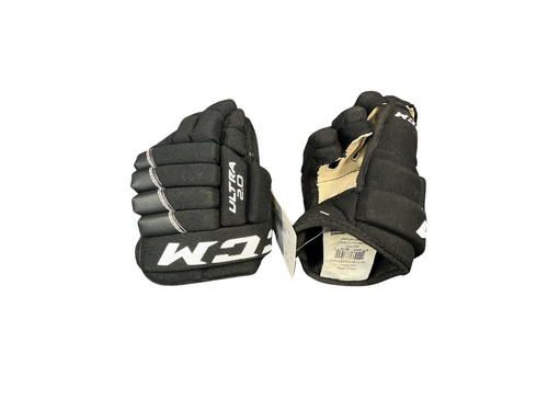Vist Large View of Product Image Which is Used CCM ULTRA 2.0 Youth Gloves Black 8"