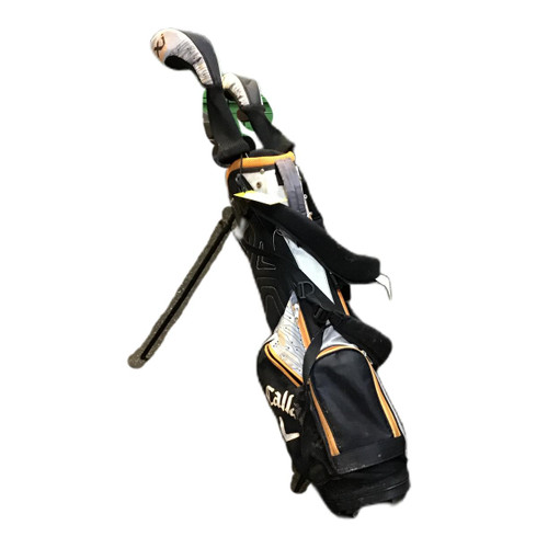 Vist Large View of Product Image Which is Used Callaway XJ HOT Jr Package Set Right Handed Black 7 Piece with Bag