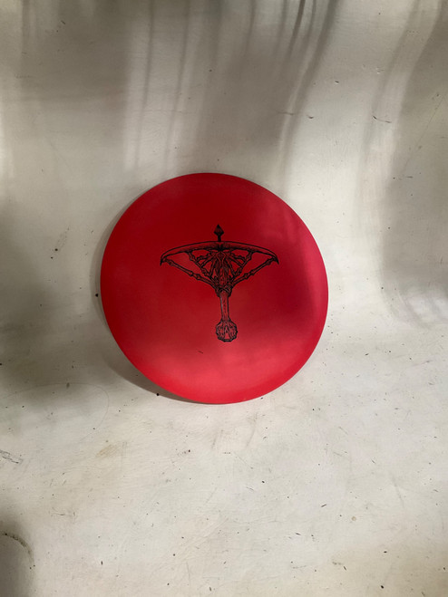 Vist Large View of Product Image Which is Used 177 MID RANGE DISC Disc Golf Mid Range Red