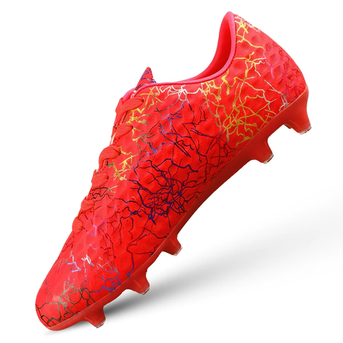 Vist Large View of Product Image Which is New Vizari Zodiac Firm Ground Soccer Cleats Red- Child Size 10