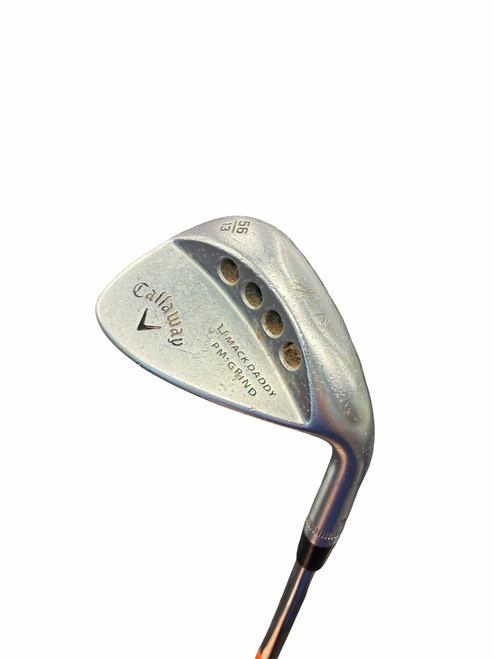 Vist Large View of Product Image Which is Used Callaway MACK DADDY PM GRIND Golf Wedge Mens RH 56 Degree
